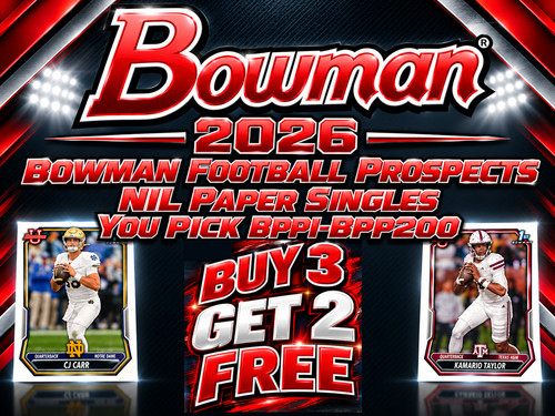2026 bowman football prospects - football,